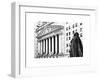 Statue of George Washington, New York Stock Exchange Building, Wall Street, Manhattan, NYC-Philippe Hugonnard-Framed Art Print