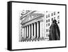 Statue of George Washington, New York Stock Exchange Building, Wall Street, Manhattan, NYC-Philippe Hugonnard-Framed Stretched Canvas