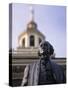 Statue of George Washington, Philadelphia, Pennsylvania, USA-Walter Bibikow-Stretched Canvas