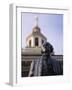 Statue of George Washington, Philadelphia, Pennsylvania, USA-Walter Bibikow-Framed Photographic Print