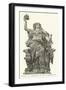 Statue of Germania on the Niederwald-null-Framed Giclee Print