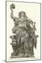 Statue of Germania on the Niederwald-null-Mounted Giclee Print