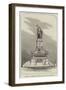 Statue of Germania, Opposite Bingen, on the Rhine-null-Framed Giclee Print