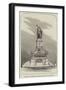 Statue of Germania, Opposite Bingen, on the Rhine-null-Framed Giclee Print