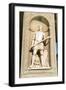 Statue of Giovanni dalle Bande Nere, Uffizi, Florence (Firenze), UNESCO World Heritage Site-Nico Tondini-Framed Photographic Print