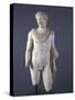 Statue of God or Hero (Marble)-Roman-Stretched Canvas