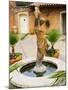 Statue of Goddess at Viansa Winery, Sonoma Valley, California, USA-Julie Eggers-Mounted Photographic Print