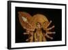 Statue of Goddess Durga at Durja Pooja Festival-Indian School-Framed Giclee Print