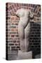 Statue of Goddess Ishtar with Inscription from Palace of King Assur-Bel-Kala-null-Stretched Canvas