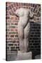 Statue of Goddess Ishtar with Inscription from Palace of King Assur-Bel-Kala-null-Stretched Canvas