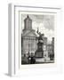 Statue of Godfrey De Bouillon Brussels-null-Framed Giclee Print