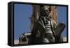 Statue of Goya, Plaza Del Pilar-null-Framed Stretched Canvas