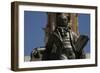 Statue of Goya, Plaza Del Pilar-null-Framed Giclee Print