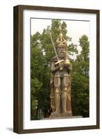 Statue of Great Orlando or Rolando (1558)-null-Framed Photographic Print