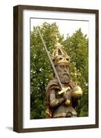 Statue of Great Orlando or Rolando (1558)-null-Framed Photographic Print