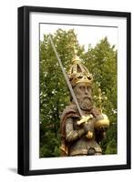 Statue of Great Orlando or Rolando (1558)-null-Framed Photographic Print