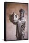 Statue of Guglielmo Ii at Monreale Cathedral (Duomo Di Monreale) in Monreale-Matthew Williams-Ellis-Framed Stretched Canvas