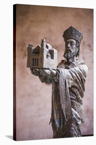 Statue of Guglielmo Ii at Monreale Cathedral (Duomo Di Monreale) in Monreale-Matthew Williams-Ellis-Stretched Canvas