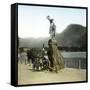 Statue of Guillaume Tell, the Legendary Hero of Swiss Independence (XIVth Century)-Leon, Levy et Fils-Framed Stretched Canvas