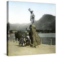 Statue of Guillaume Tell, the Legendary Hero of Swiss Independence (XIVth Century)-Leon, Levy et Fils-Stretched Canvas