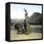 Statue of Guillaume Tell, the Legendary Hero of Swiss Independence (XIVth Century)-Leon, Levy et Fils-Framed Stretched Canvas