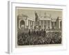 Statue of Henry Grattan at Dublin-null-Framed Giclee Print