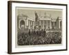 Statue of Henry Grattan at Dublin-null-Framed Giclee Print