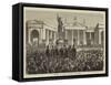 Statue of Henry Grattan at Dublin-null-Framed Stretched Canvas