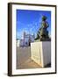 Statue of Henry The Navigator, Lagos, Western Algarve, Algarve, Portugal, Europe-Neil Farrin-Framed Photographic Print