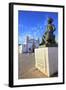 Statue of Henry The Navigator, Lagos, Western Algarve, Algarve, Portugal, Europe-Neil Farrin-Framed Photographic Print