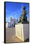 Statue of Henry The Navigator, Lagos, Western Algarve, Algarve, Portugal, Europe-Neil Farrin-Framed Stretched Canvas