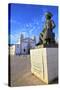 Statue of Henry The Navigator, Lagos, Western Algarve, Algarve, Portugal, Europe-Neil Farrin-Stretched Canvas