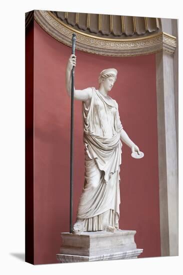 Statue of Hera, Second Century Ad, Vatican Museums, Rome, Italy-null-Stretched Canvas