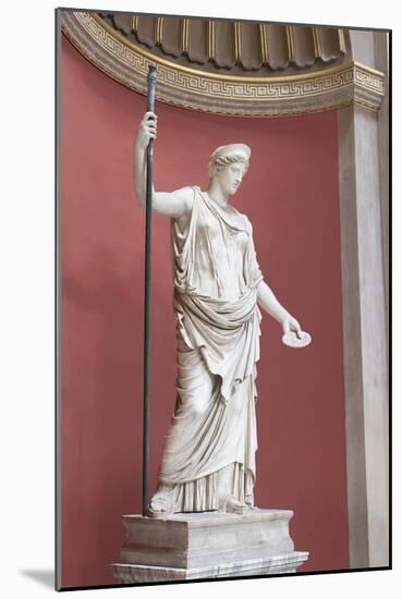 Statue of Hera, Second Century Ad, Vatican Museums, Rome, Italy-null-Mounted Giclee Print