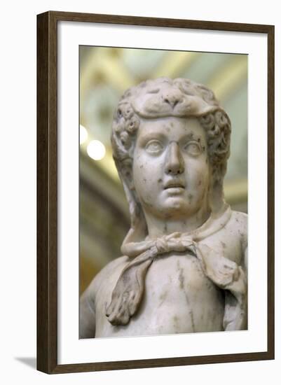 Statue of Heracles as a Boy, Second Half of 2nd Century-null-Framed Photographic Print