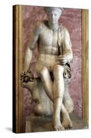 Statue of Hermes, 2nd Century-null-Stretched Canvas