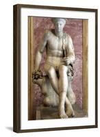 Statue of Hermes, 2nd Century-null-Framed Photographic Print