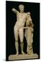 Statue of Hermes and the Infant Dionysus, circa 330 BC (Parian Marble)-Praxiteles-Mounted Giclee Print