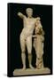 Statue of Hermes and the Infant Dionysus, circa 330 BC (Parian Marble)-Praxiteles-Framed Stretched Canvas