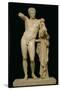 Statue of Hermes and the Infant Dionysus, circa 330 BC (Parian Marble)-Praxiteles-Stretched Canvas