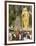 Statue of Hindu Deity with Pilgrims Walking 272 Steps up to Batu Caves, Selangor, Malaysia-Richard Nebesky-Framed Photographic Print