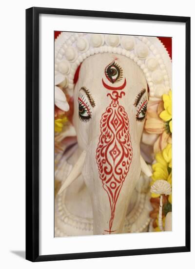 Statue of Hindu God Ganesh, Paris, France, Europe-Godong-Framed Photographic Print