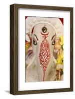 Statue of Hindu God Ganesh, Paris, France, Europe-Godong-Framed Photographic Print