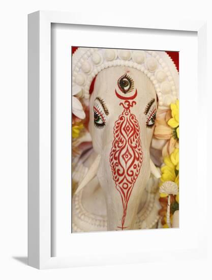 Statue of Hindu God Ganesh, Paris, France, Europe-Godong-Framed Photographic Print