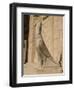 Statue of Horus, at the Temple of Horus, Edfu, Egypt, North Africa, Africa-Harding Robert-Framed Photographic Print