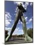 Statue of Hunter, Hameensilta Bridge, Tampere City, Pirkanmaa, Finland, Scandinavia, Europe-Dallas & John Heaton-Mounted Photographic Print