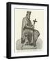 Statue of Huss on the Luther Monument at Worms-null-Framed Giclee Print