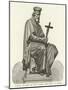 Statue of Huss on the Luther Monument at Worms-null-Mounted Giclee Print