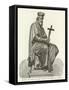 Statue of Huss on the Luther Monument at Worms-null-Framed Stretched Canvas