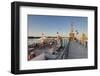 Statue of Imperia by Peter Lenk at the Seaport, Restaurant on a Ship, Konstanz-Markus Lange-Framed Photographic Print